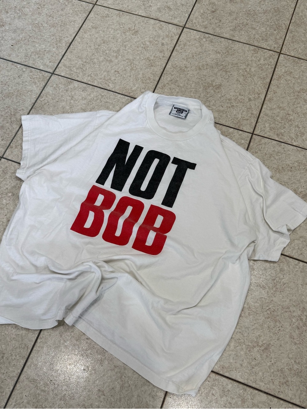 Vintage Total Cotton Lee White Graphic T-Shirt XXL